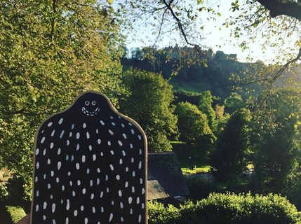 A Lyle held up in front of Edinburgh, UK