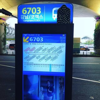 A Lyle held up in front of Seoul