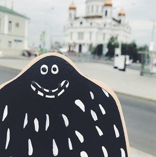 A Lyle held up in front of Moscow, Russia