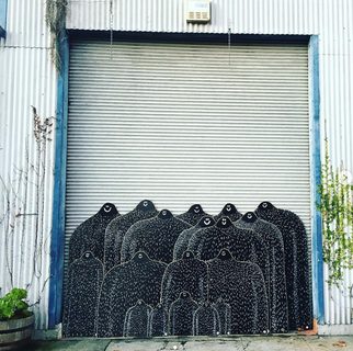A Lyle held up in front of Sausalito