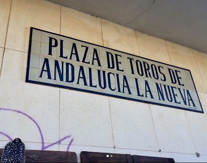 A Lyle held up in front of Andalucia