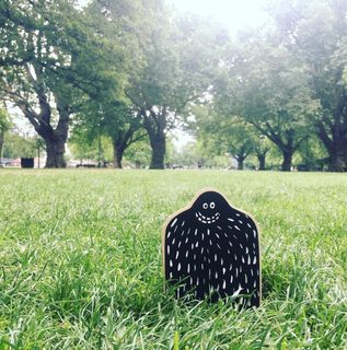 A Lyle held up in front of London Fields