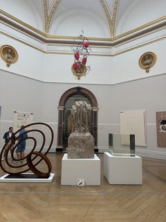 An ant left in a public place, the Royal Academy