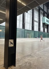 An ant left in a public place, Tate Modern