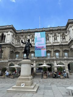 An ant left in a public place, the Royal Academy