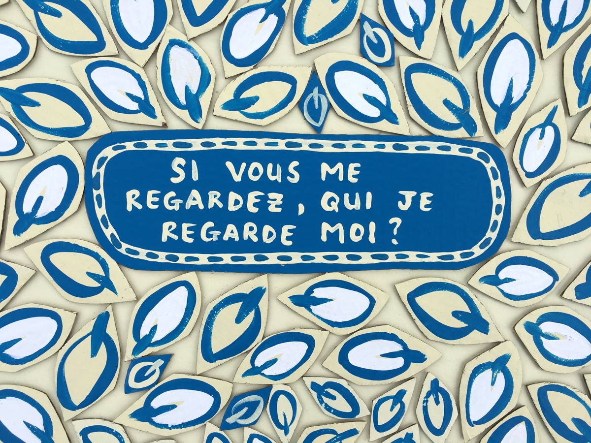 [309] Si vous me regardez, qui je regarde moi?