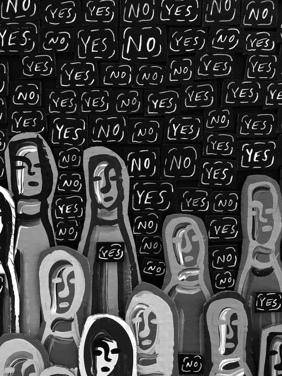 [289] Yes or No? (16 x 20")