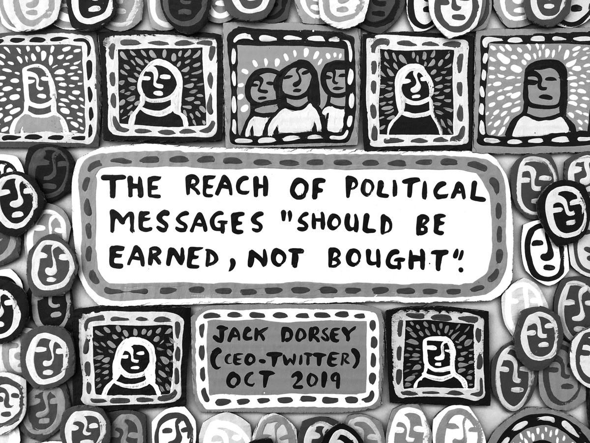 [261] Twitter Bans All Political Ads