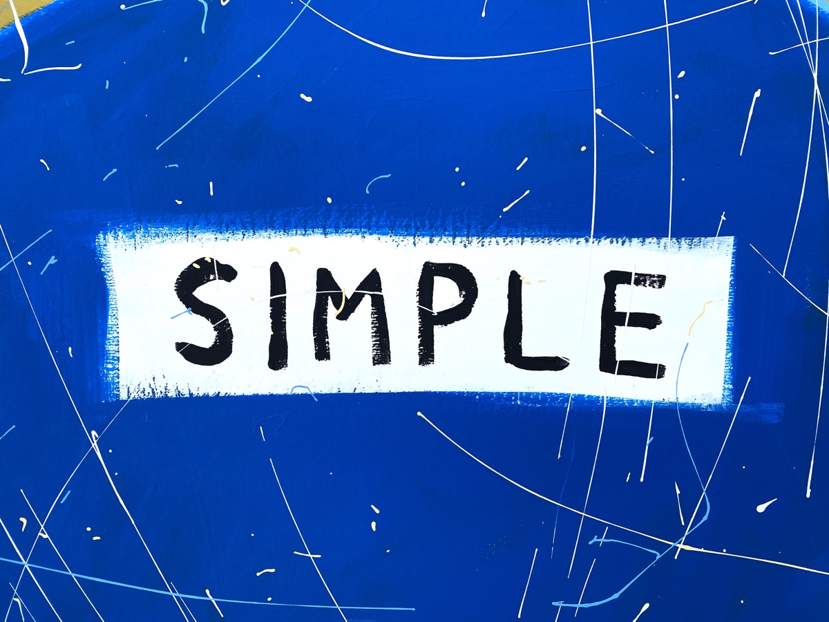 [475] Keep It Simple