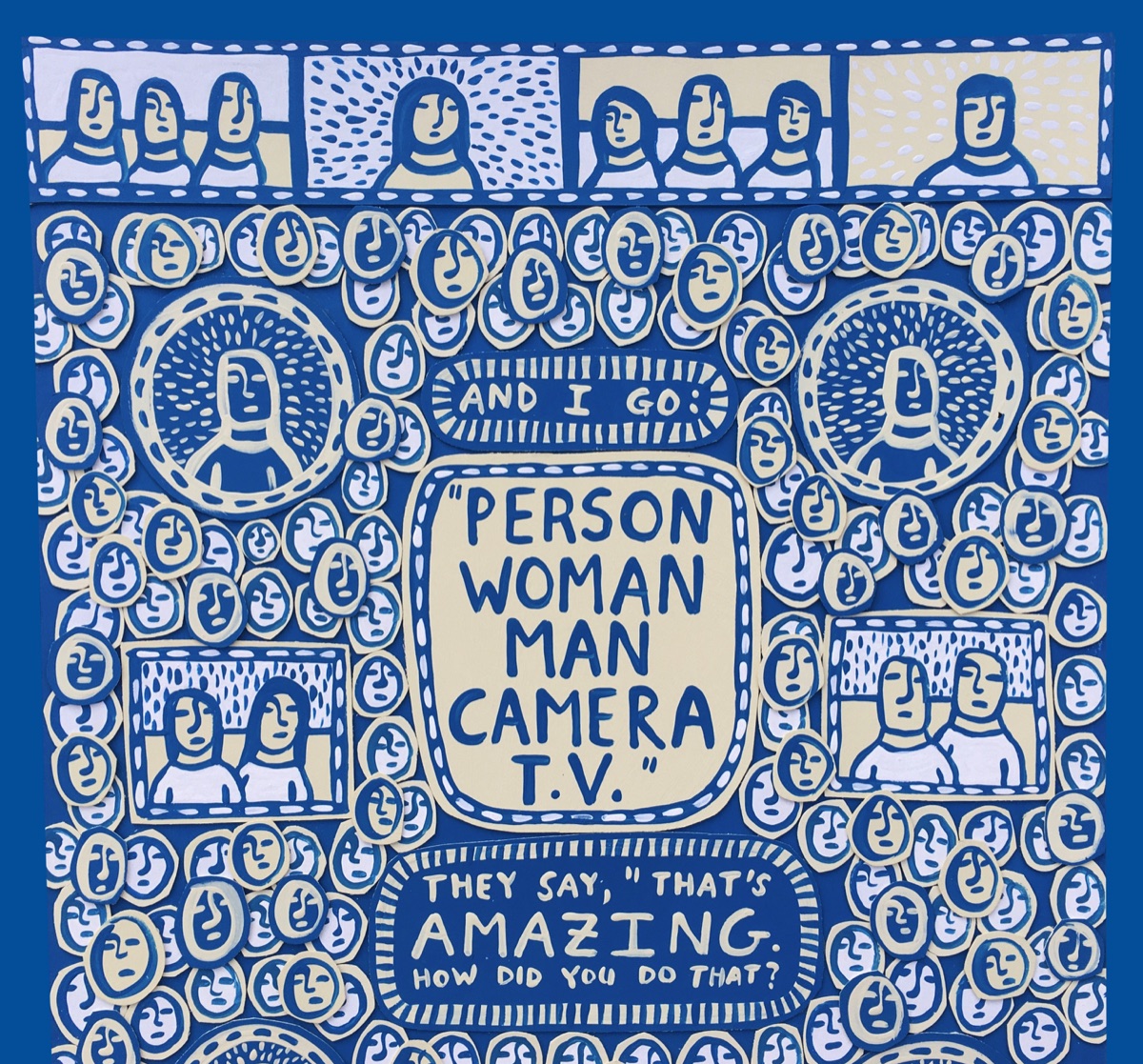[343] Person, Woman, Man, Camera, TV