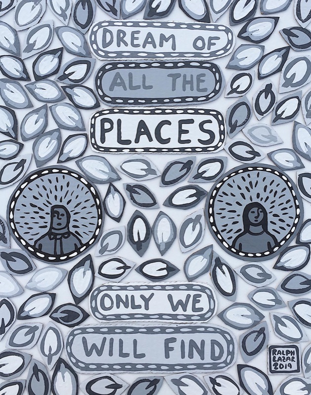[195] Dream Of All The Places (b&w version)