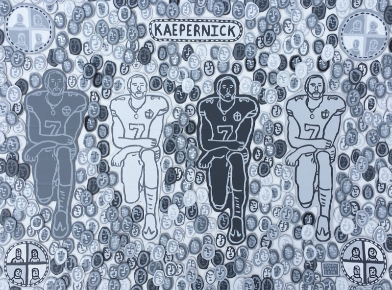 [178] Kaepernick (B&W)