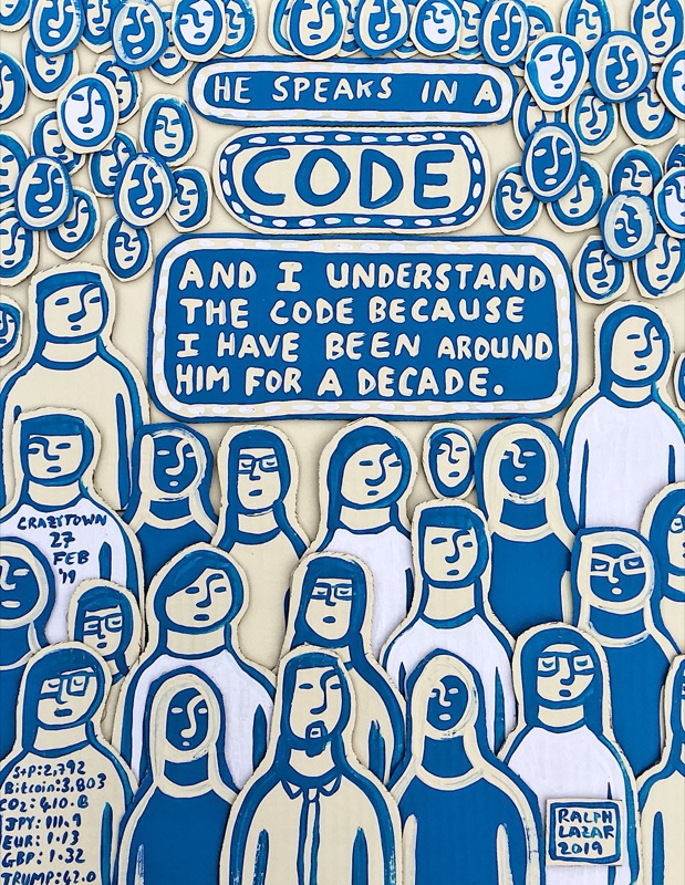 [162] He Speaks In A Code