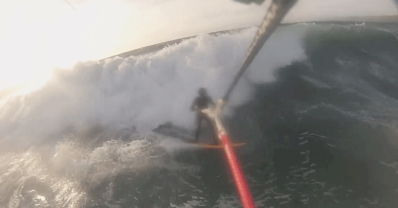 [52] Kitesurfing Dillon Beach